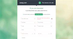 Desktop Screenshot of osseg.com